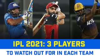 IPL 2021 UAE Leg: Team-wise 3 Players To Watch Out For In The Tournament