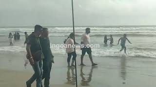Calangute locals living in fear as tourist don't follow any COVID protocol on beach