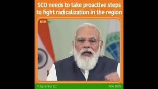 SCO needs to take proactive steps to fight radicalization in the region.