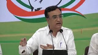 LIVE: Congress Party Briefing by Shri Ajay Maken at AICC HQ