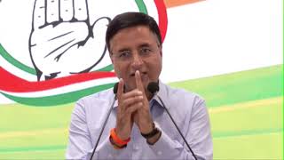 Watch: Congress Party Media Byte by Shri Randeep Singh Surjewalaat AICC HQ.