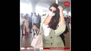 Nora Fatehi spotted at airport departure #Shorts