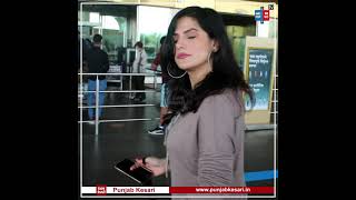 Zareen Khan Spotted At Airport Departure