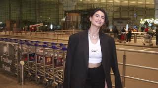 Palak Tiwari Spotted At Mumbai Airport Departure