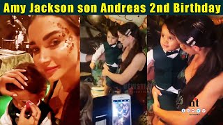 ????Amy Jackson Celebrated Her Cute Son Andreas' 2nd Birthday