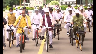 World Car Free Day: साइकिल चला सचिवालय पहुंचे CM Manohar,  हरियाणा सरकार जल्द लाएगी ई-वाहन पॉलिसी