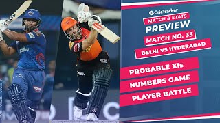 IPL 2021: Match 33, DC vs SRH Predicted Playing 11, Match Preview & Head to Head Record - Sep 22nd