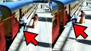 Elderly Woman Slips While Boarding Train; Shocking Video Goes Viral | Catch News
