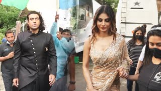 Mouni Roy And Jubin Nautiyal Spotted At Spotted At Filmistaan