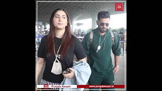 Watch: Rahul and Disha traveling to the Maldives  #Shorts