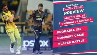 IPL 2021: Match 38, CSK vs KKR Predicted Playing 11, Match Preview & Head to Head Record - Sep 26th
