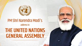 PM Shri Narendra Modi's address to the United Nations General Assembly.