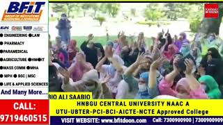 In Ganderbal, Aanganwadi  workers protested against their demand and appealed to the government to