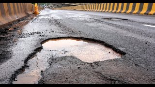 Another date to repair roads by PWD minister! "40% work is done, 60% is remaining"