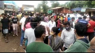 Massive crowd at Patradei check post since morning! Watch this special report
