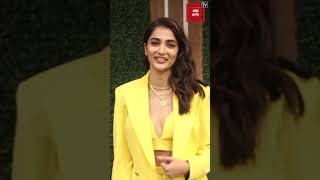 Pooja Hegde looks stunning in Yellow Outfit #Shorts