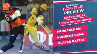 IPL 2021: Match 44, SRH vs CSK Predicted Playing 11, Match Preview & Head to Head Record - Sep 30th