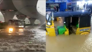 See How People Of Hyderabad Are Facing Problems Due to Heavy Rainfall | SACH NEWS |