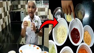 This video of little masterchef Karan from Siolim making sandwich is too cute! Watch till the end
