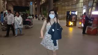 Shirley Setia Spotted At Mumbai Airport
