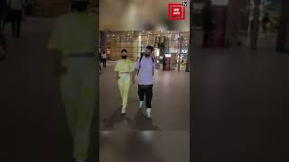 Yuvika Choudhary & Prince Narula snapped at Airport  #Shorts