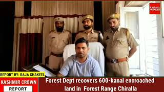 Forest Deptt recovers 600-kanal encroached land in  Forest Range Chiralla