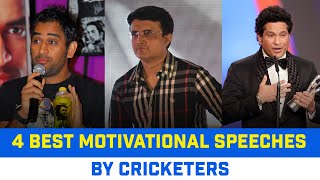 Indian Cricketers' Motivating Speeches Feat. Sachin Tendulkar, MS Dhoni And Other Cricketing Legends