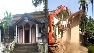Iconic Portuguese era building is being demolished in Pernem ????