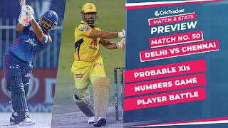 IPL 2021: Match 50, DC vs CSK Predicted Playing 11, Match Preview & Head to Head Record - Oct 4th