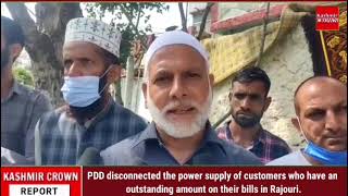 PDD disconnected the power supply of customers who have an outstanding amount on their bills