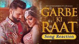 GARBE KI RAAT Song Reaction | Rahul Vaidya RKV, Nia Sharma, Bhoomi Trivedi