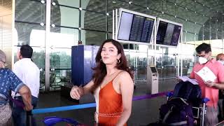 Ridhima Pandit Spotted At Airport Departure