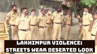 Lakhimpur Violence: Streets Wear Deserted Look In Mumbai As MVA Calls For Statewide Bandh
