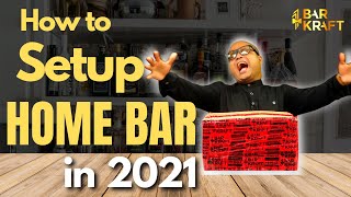 Set up Your Home Bar Easily in 2021 | BarKraft Bar Accessories | अपना होम बार आसानी से कैसे सेट करें