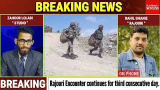 Rajouri Encounter continues for third consecutive day