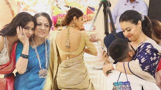 North Bombay Durga Pooja Samiti 2021 | Mouni Roy, Kajol & Tanishaa