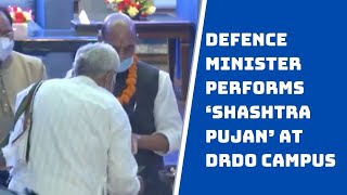 Defence Minister Performs ‘Shashtra Pujan’ At DRDO Campus On Vijayadashami | Catch News