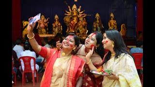 Sindoor Khela Ceremony In Kolkata  | Durga Puja 2021