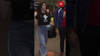 Zareen Khan spotted at the airport #Shorts