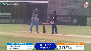 RED BULL CAMPUS LIVE CRICKET MATCH INDIA FINALS 2021 SEMIFINAL 1 - PUNE Vs MEERUT