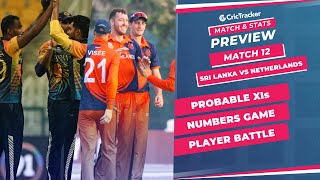 T20 World Cup 2021 - Match 12, Sri Lanka vs Netherlands, Predicted Playing XIs & Stats Preview