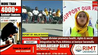 Dagger division promotes health, rights & social integration for Para Athletes at Boniyar Baramulla