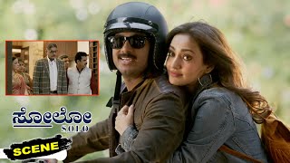 Solo Kannada Movie Scenes | Dulquer Salmaan & Neha Sharma Love Shocks Their Family