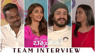 Most Eligible Bachelor Team Special Interview | Akhil Akkineni, Pooja Hegde, Bhaskar | TopTeluguTv