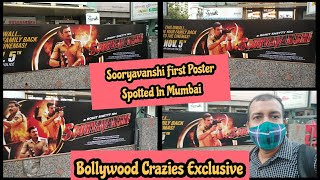 Bollywood Crazies Exclusive: Sooryavanshi 1st Banner Poster Spotted In Mumbai, Poster Lagna Shuru