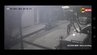 CCTV में Car बैटरी चोर, Jahagirpuri E Block