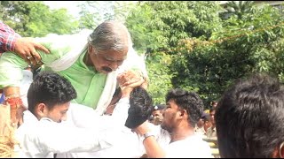ନବୀନ ନିବାସ ଘେରାଉ ଉଦ୍ୟମ ବେଳେ ବ୍ୟାରିକେଡ଼ ଡେଇଁଲେ ସୁରଭାଇ  | NSUI protests In Bhubaneswar