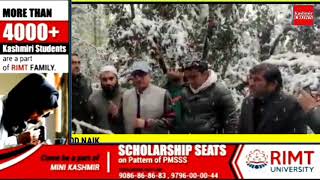 Amid heavy snowfall in Valley, Director General Horticulture Kashmir Visits Shopian & Pulwama