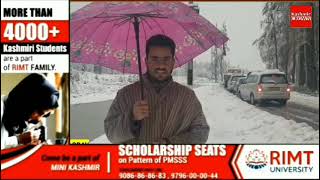 Heavy Snowfall Continues at Pahalgam