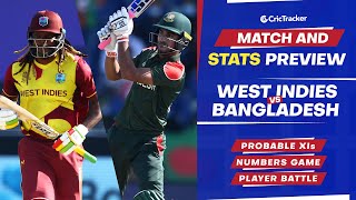 T20 World Cup 2021 - Match 23, West Indies vs Bangladesh, Predicted Playing XIs & Stats Preview